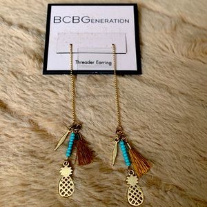 BCBGeneration Threader Earrings